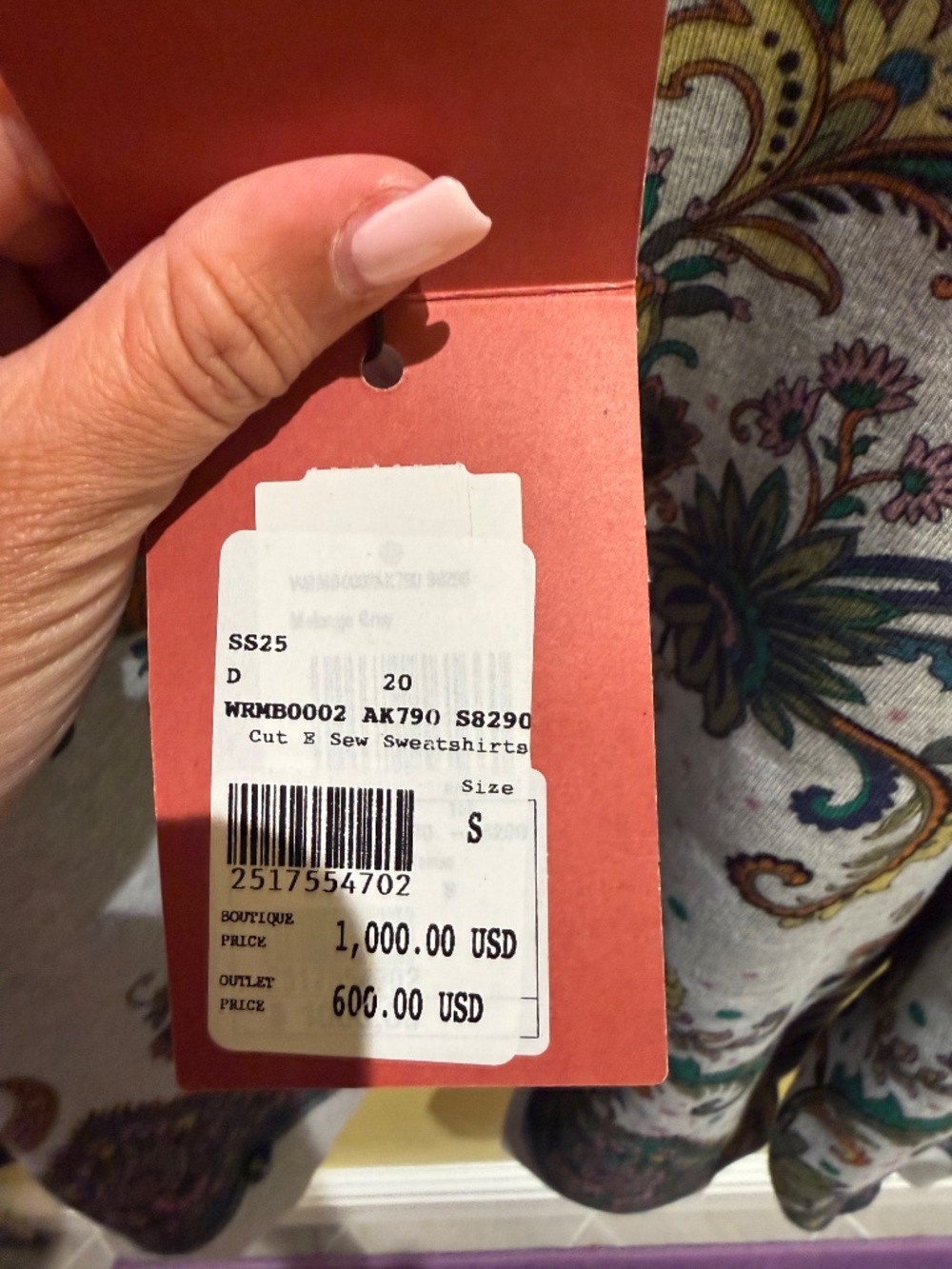 Etro women’s sweatshirt size s - Picture 3 of 3